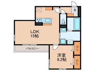 仮）平野区平野西６丁目ＰＪ A棟の物件間取画像